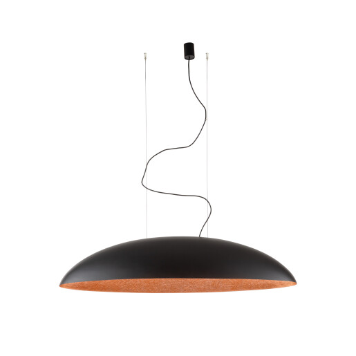 Lampa Wisząca sufitowa CANOE BLACK/COPPER - 10322