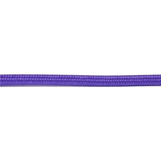Kabel w oplocie okrągły fioletowy 2x0,75