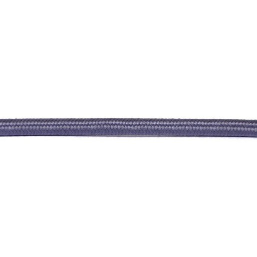 Kabel w oplocie okrągły grafit 2x0,75