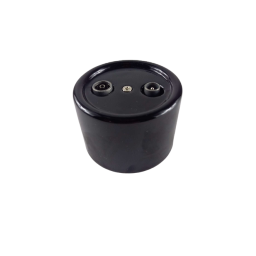 Antica ceramiczne natynkowe gniazdo TV+R czarne,T06/TV+R czarny