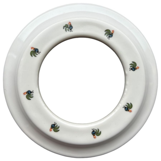 Antica FOLK ramka ceramiczna pojedyncza łowicki kogut 8