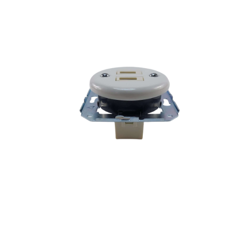  Alkrilight ANTICA TOOGLE  ceramiczne gniazdo USB podwójne 