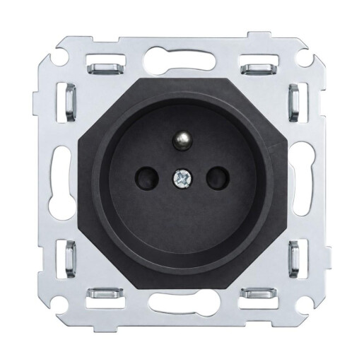 Togglica 4U mechanizm gniazdo z bolcem czarny mat 