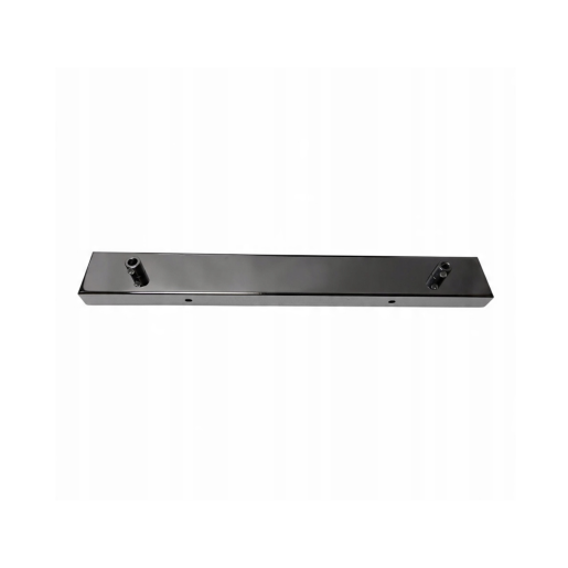 PODSUFITKA METALOWA LISTWA do lampy chrom srebrna 40cm 2 otwory