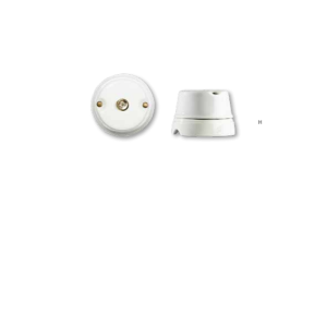 Porcelanowe gniazdo natynkowe antenowe, TV męskie, GiGambarelli,00241