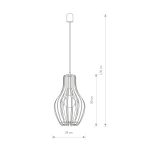 Lampa Wisząca sufitowa IKA A - 4171