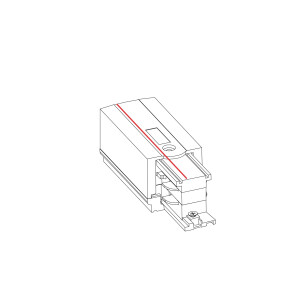 Lampa  CTLS POWER END CAP RIGHT PE-R - 8712