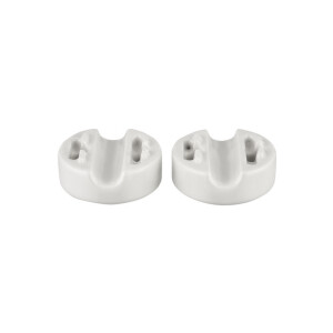 Antica uchwyt ceramiczny do przewodów 3x1,5mm biały