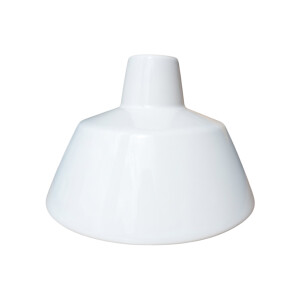 Klosz ceramiczny kubek 19x15cm , biały 