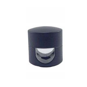 Uchwyt aluminiowy do kabla w oplocie CZARNY na przewód 2x1,5 3x1,5