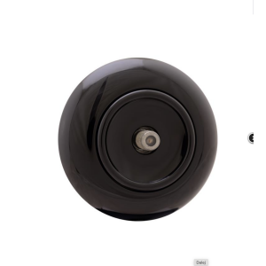 Gniazdo satelitarne z ramką czarne LOFT vintage H1-R61SAT black