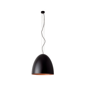 Lampa Wisząca sufitowa EGG Black/Copper L - 10320