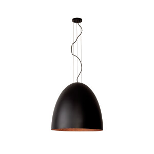 Lampa Wisząca sufitowa EGG Black/Copper XL - 10321