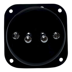 ANTICA TOOGLE  ceramiczny włącznik żaluzjowy czarny/srebrny K1-231N1SMC/B