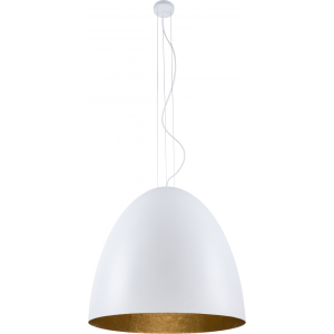 Lampa wisząca Nowodvorski EGG XL white-gold 9025