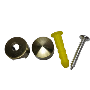 Uchwyt dekoracyjny do kabli aluminiowy patyna retro