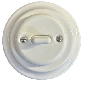 ANTICA TOOGLE  ceramiczny włącznik krzyżowy podtynkowy biały K1-R140Nw 