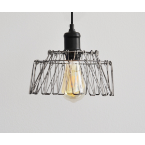 Lampa wisząca E27drut druciana LOFT rozkładana 5w1