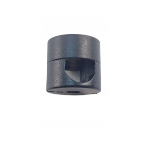 Uchwyt do kabla przewodu w oplocie czarny duży aluminiowy 3x2,5