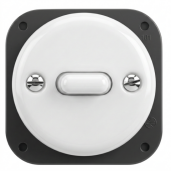 ANTICA TOOGLE  ceramiczny włącznik krzyżowy podtynkowy biały K1-R140Nw 