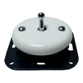 ANTICA TOOGLE  ceramiczny włącznik dzwonkowy biały/srebrny K1-R231N1BC/W