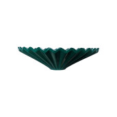 Klosz ceramiczny falbana turkus 32 cm 