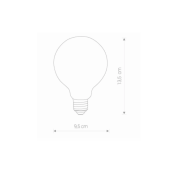 ŻARÓWKA E27 GLASS BALL BULB 9177 8W 