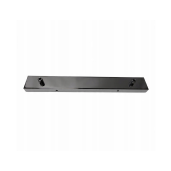PODSUFITKA METALOWA LISTWA do lampy chrom srebrna 40cm 2 otwory