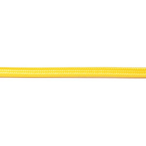 Kabel w oplocie okrągły żółty 2x0,75